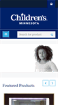 Mobile Screenshot of givingstore.childrensmn.org